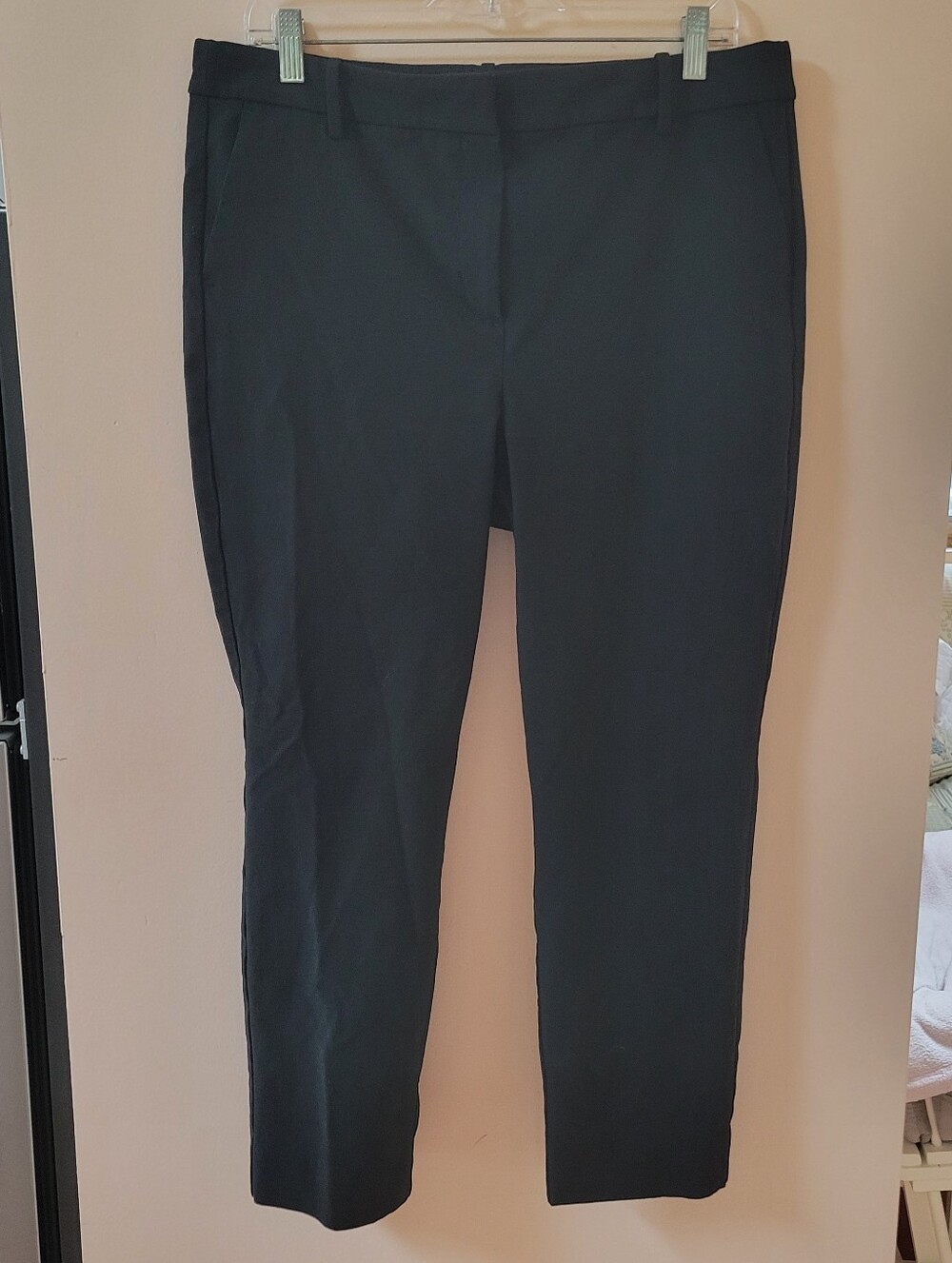 J.Crew Factory Black Ruby Crop Pants